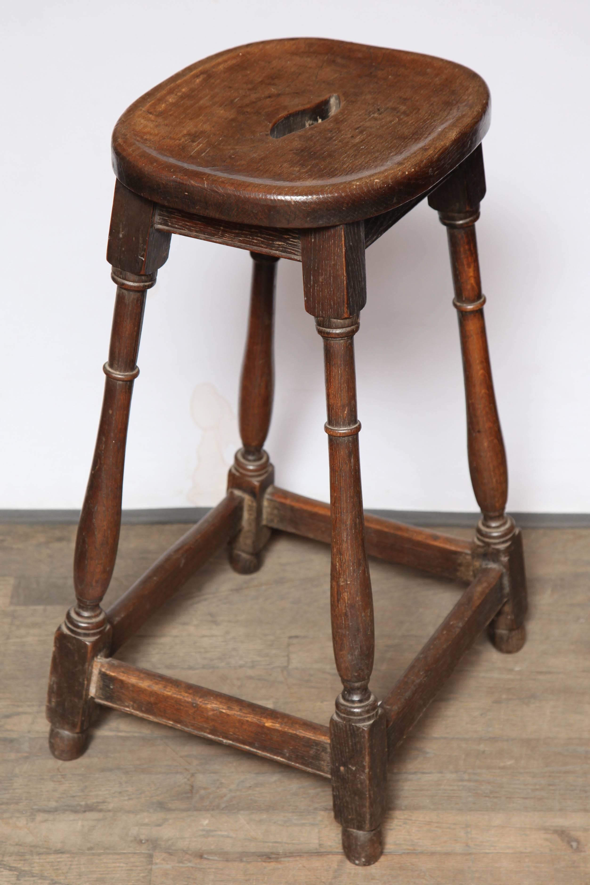 Scottish Bar Stool In Good Condition In New York, NY