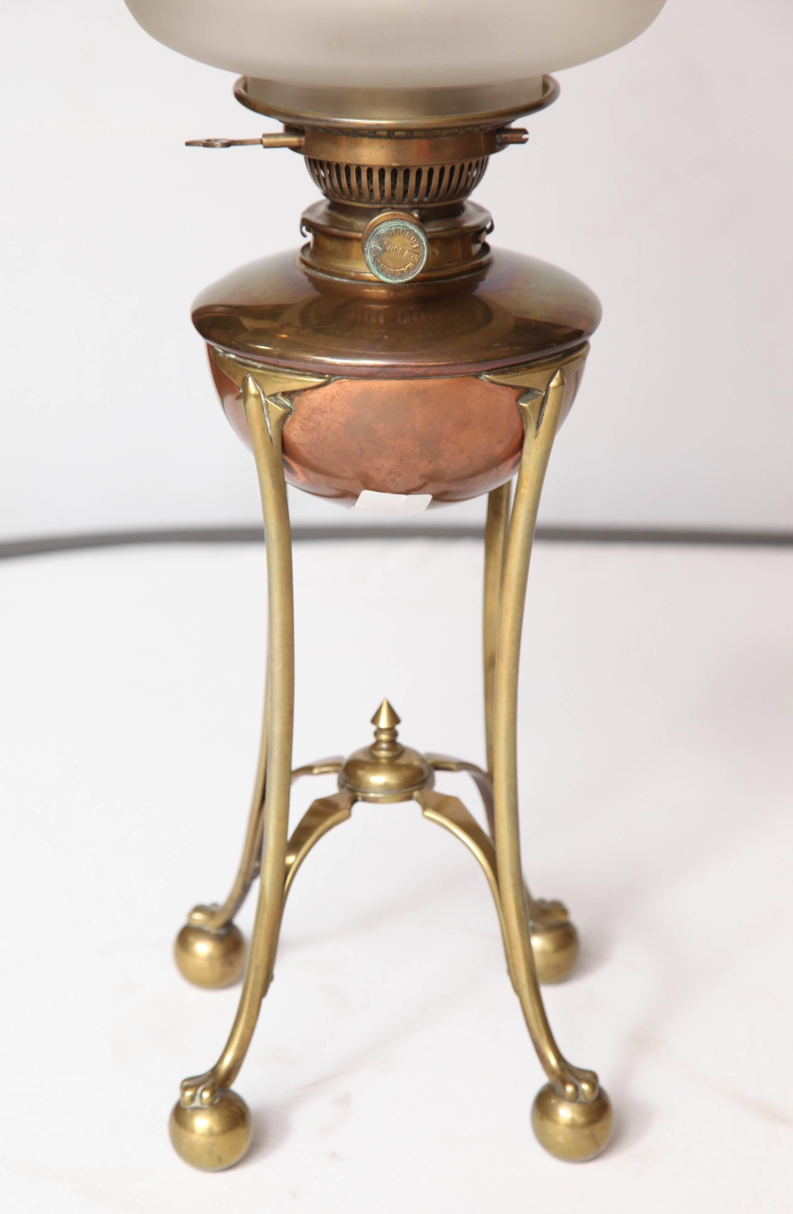 British Benson Table Lamp 