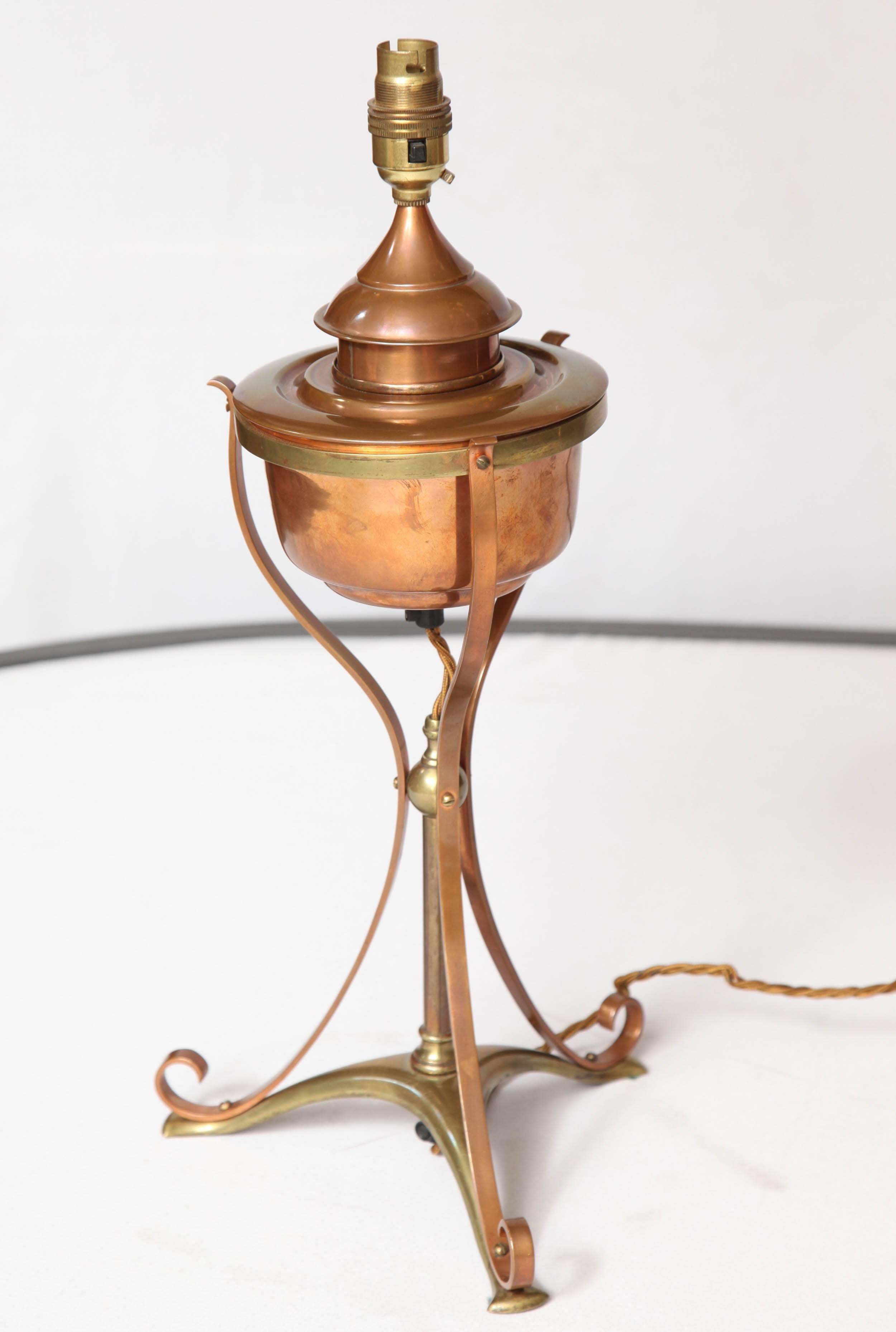 19th Century Benson Table Lamp