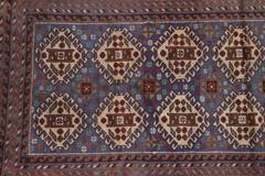 Multicolored Antique Persian Baluchi Rug