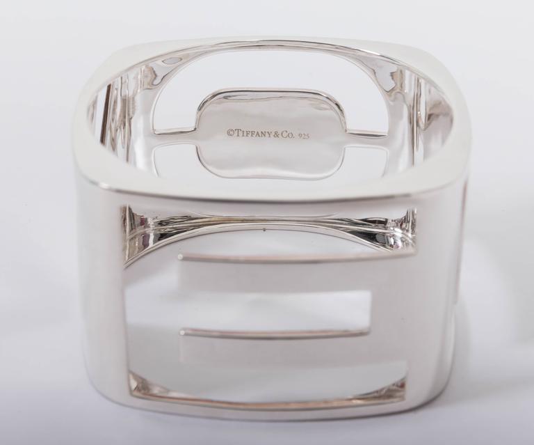 Tiffany And Co Era Love Sterling Silver Bracelet At 1stdibs Rare Sterling Silver Tiffany Co Love Era Bracelet Iconic Symbol Of The