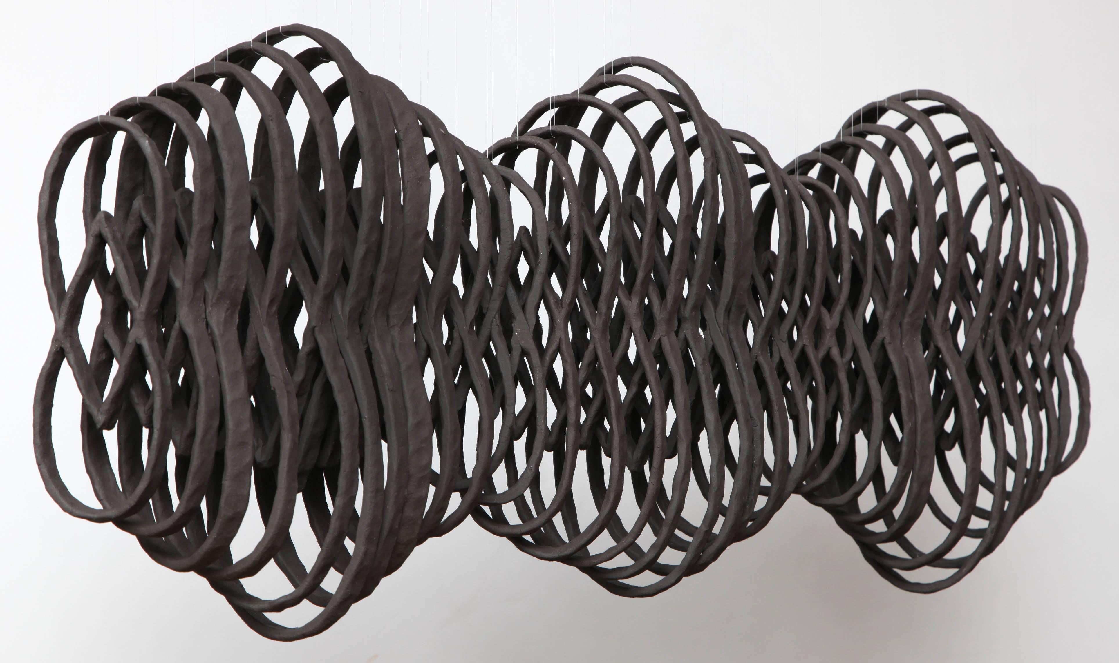 Joanna Poag, maßgefertigte Keramik-Skulptur ohne Titel II, Equilibrium-Serie, 2016 (Moderne) im Angebot