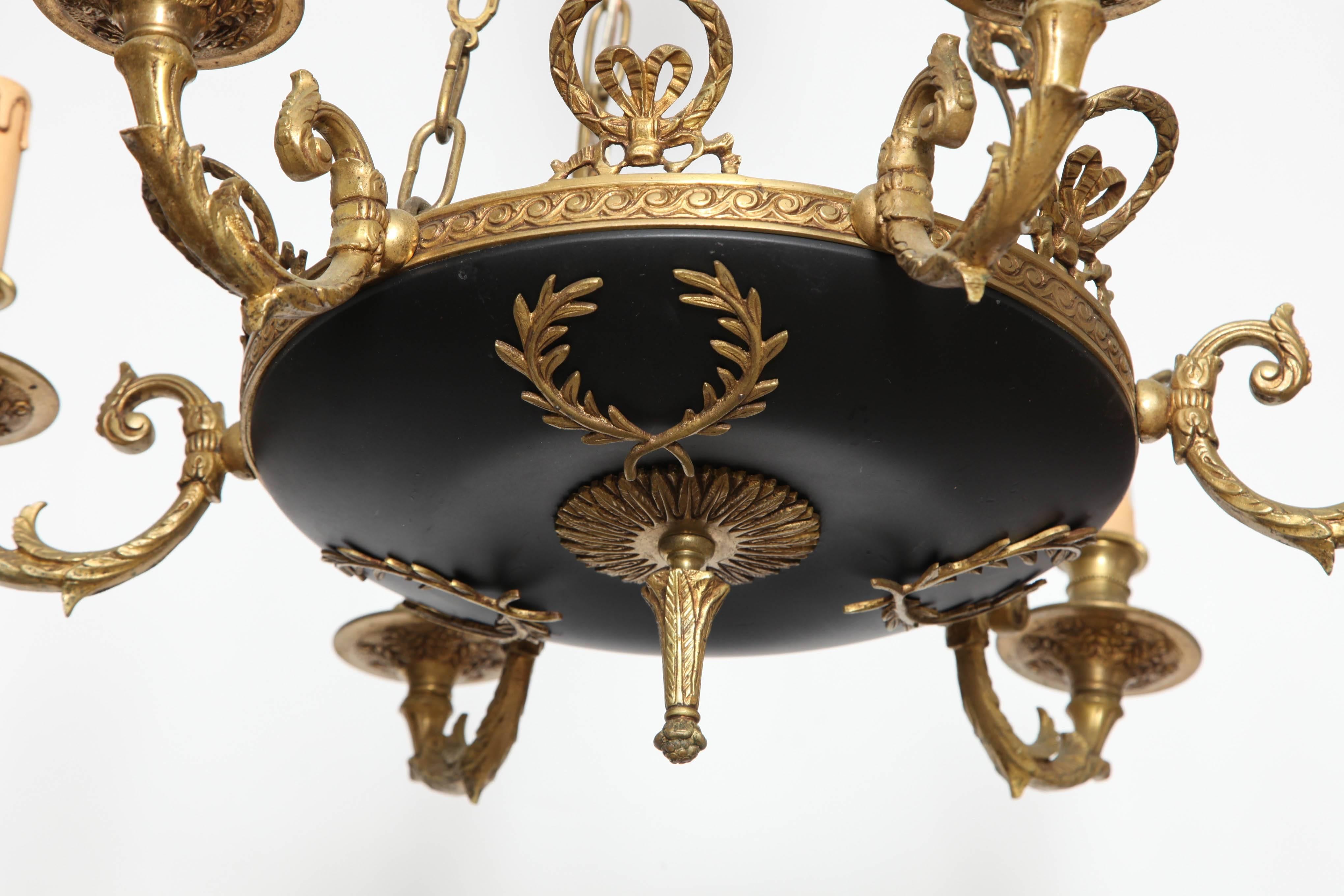 Mid-20th Century French Empire Chandelier