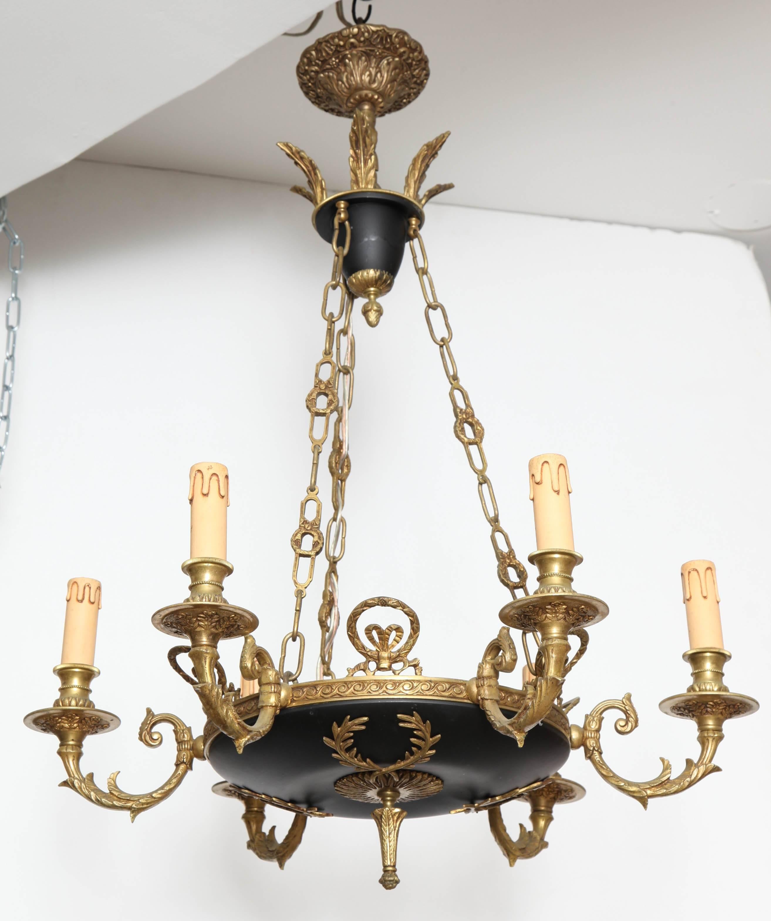 French Empire Chandelier 2