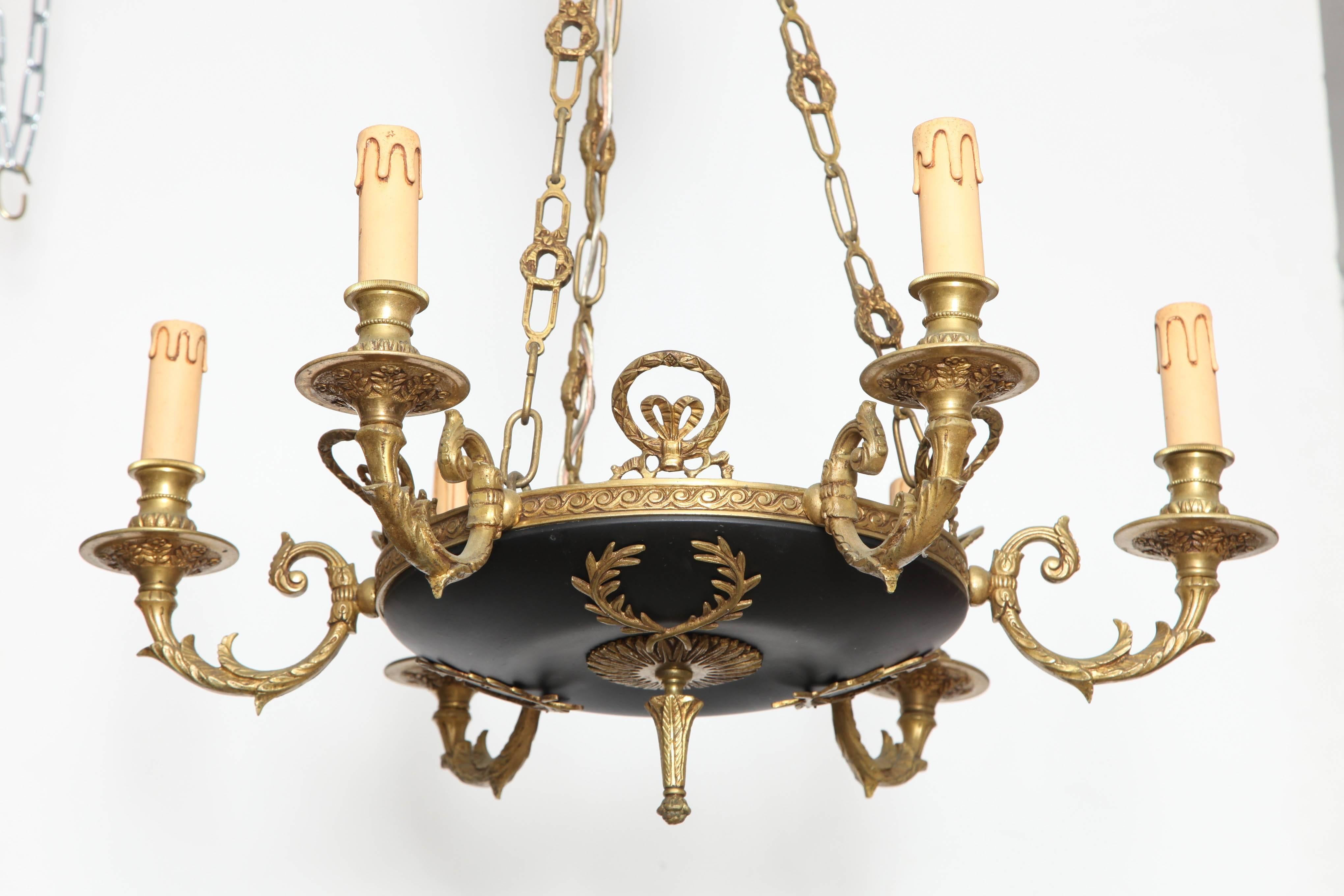 French Empire Chandelier 3