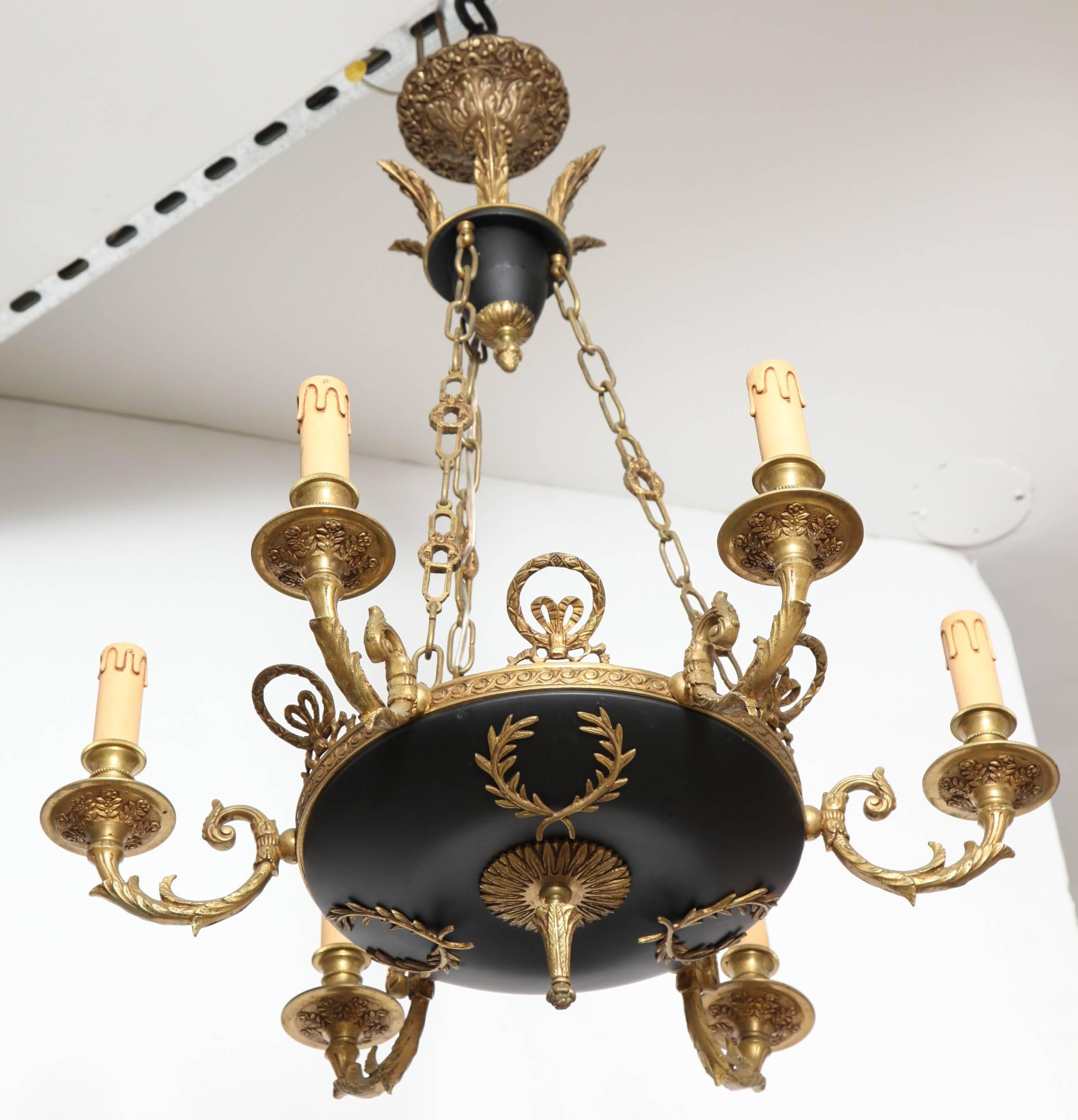 French Empire Chandelier 5