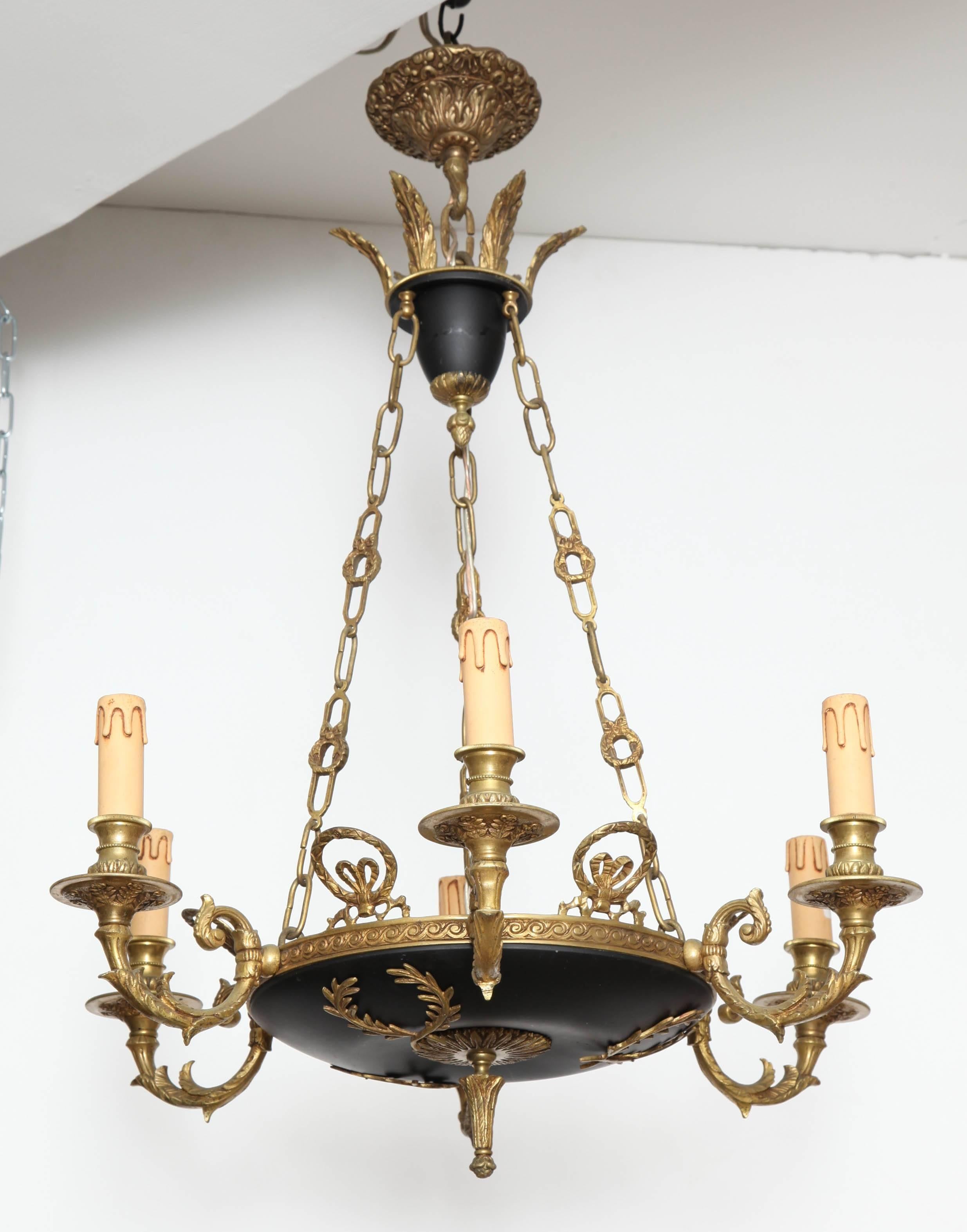 French Empire Chandelier 6
