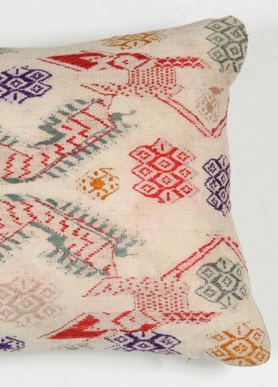 Vietnamese Tai Hill Tribe Bolser Pillow 12 x 39 at 1stDibs