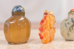 Collection of Antique Chinese Snuff Bottles
