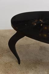 Italian Modern Black Lacquer Center/Dining Table