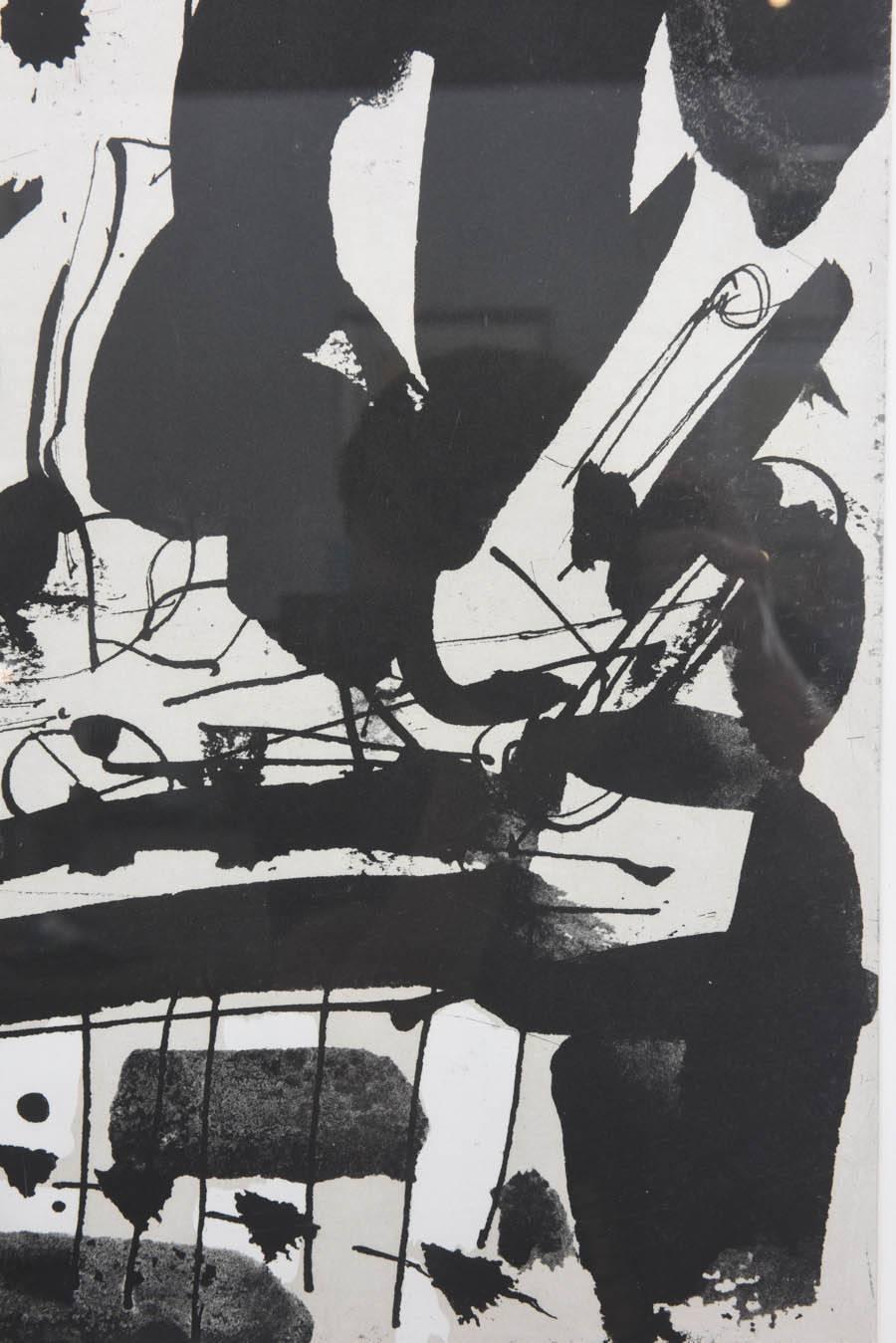 Late 20th Century Malcolm Morley Abstract Expressionist Lithograph, 1983 For Sale