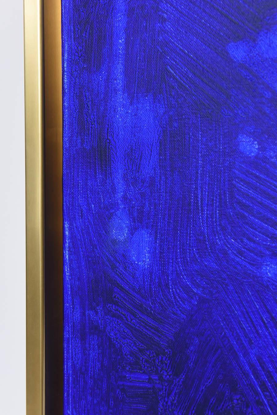 Canvas Original Francisco Franco Yves Klein Blue Study