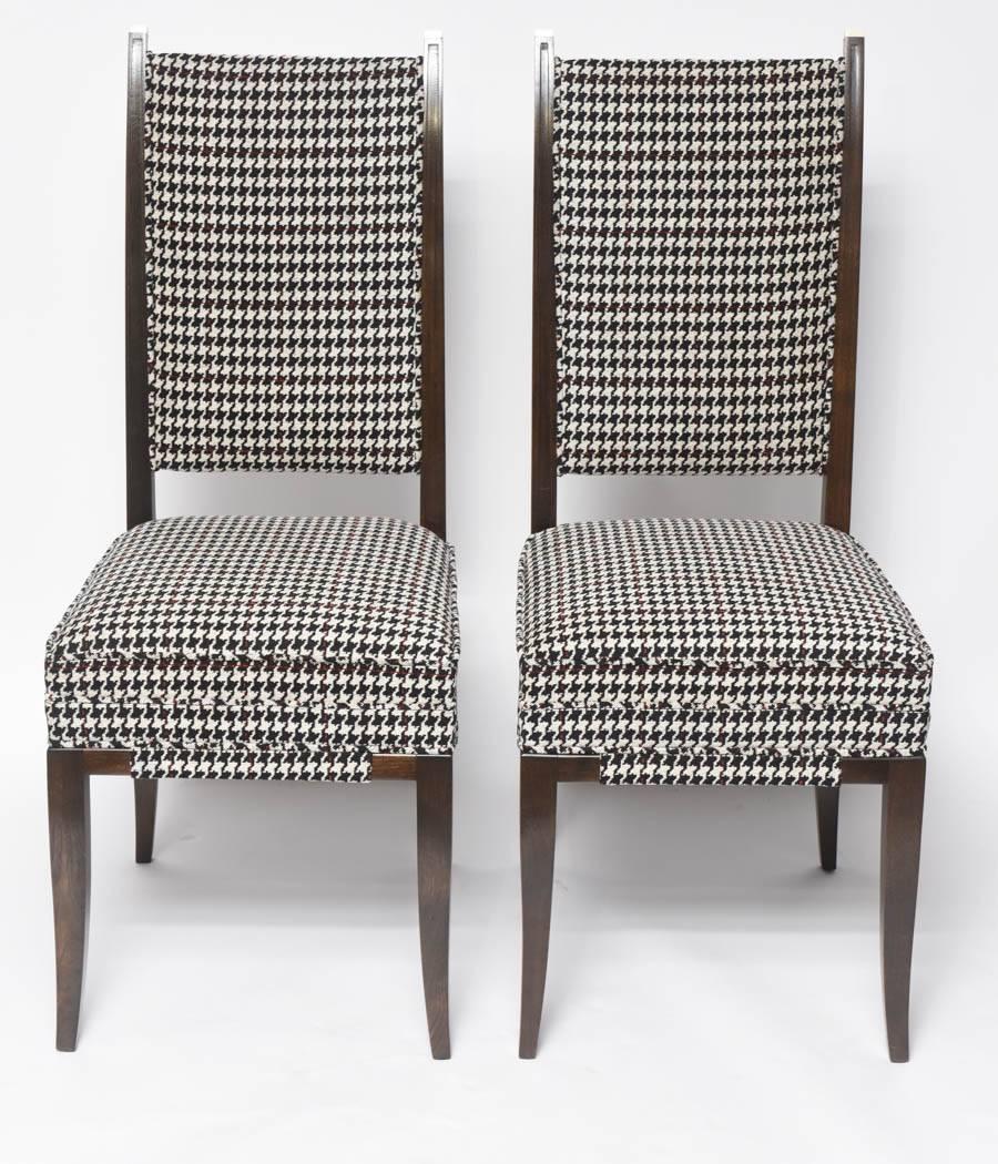 Exceptional and Rare Side Chairs by Tommi Parzinger In Excellent Condition In East Hampton, NY