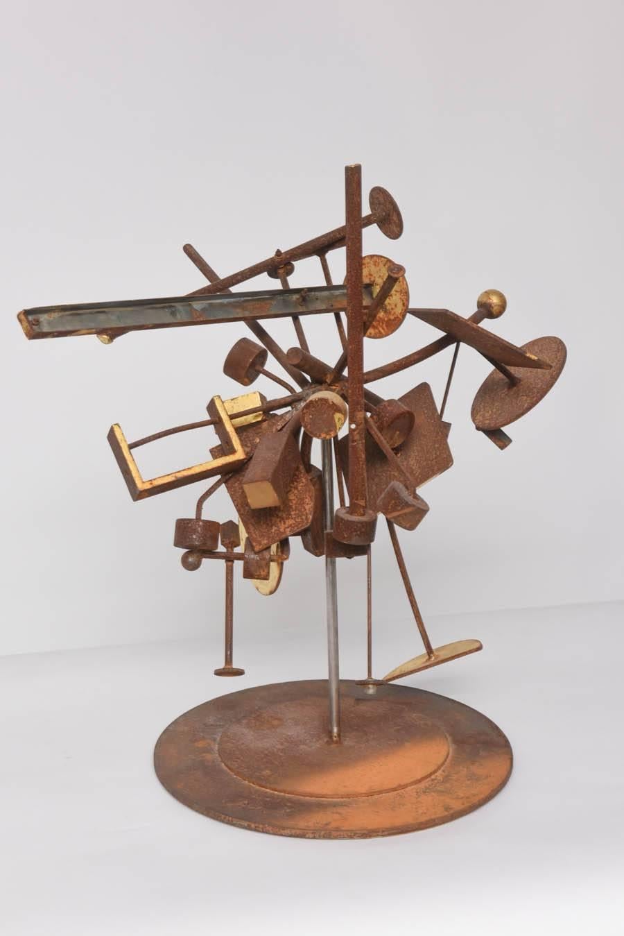 American Kinetic Dimensional Works, Abstract Expressionism Sculpture For Sale