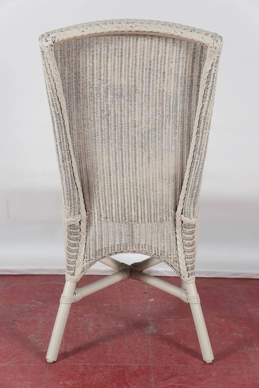 Six Vintage Lloyd Loom Wicker Dining Chairs at 1stDibs lloyd loom wicker furniture antique