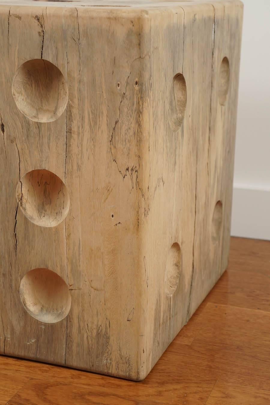 Tamarin Wood Dice, Cube Table 1