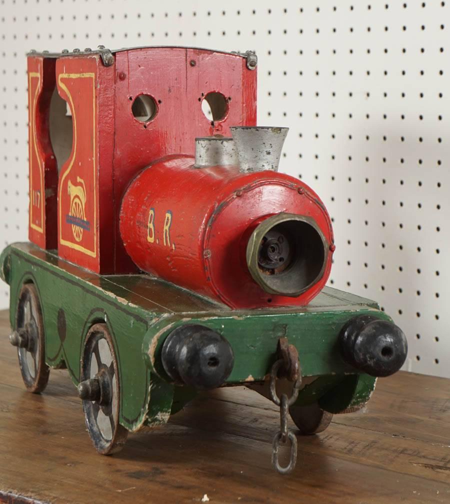 Toy Train from and English Circus In Excellent Condition In Sheffield, MA
