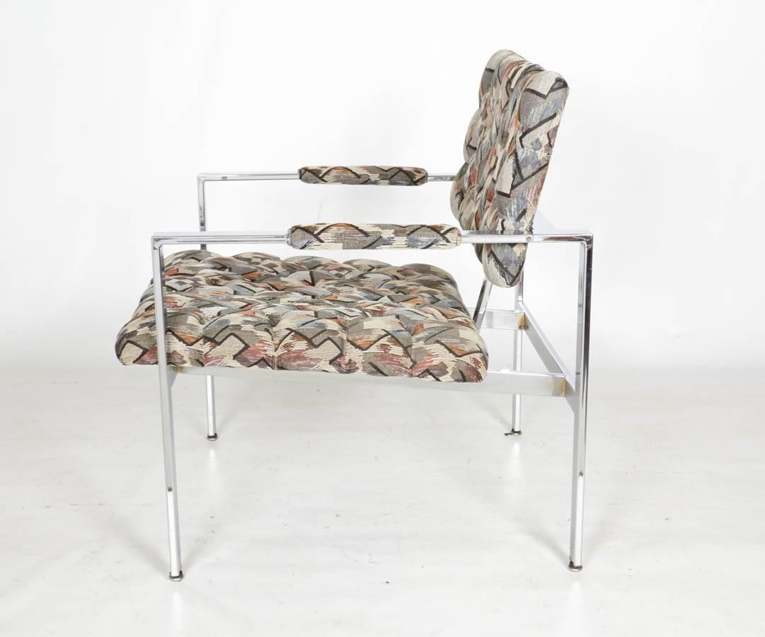 Pair of Milo Baughman Lounge Chairs im Zustand „Gut“ im Angebot in New York, NY