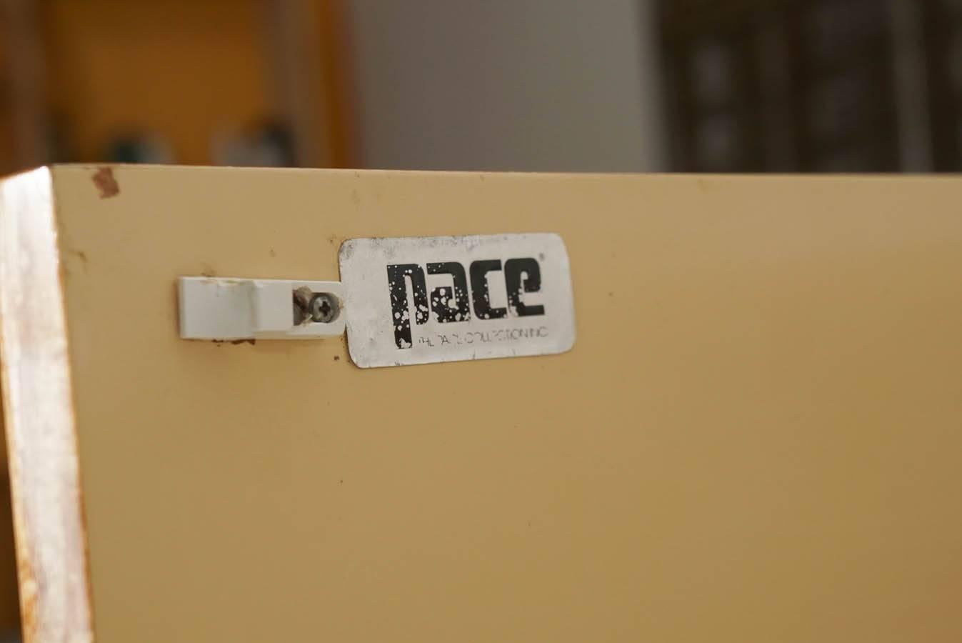 Mid-Century Modern Pace Collection Floating Wall Mounted Credenza, Cabinet, Server