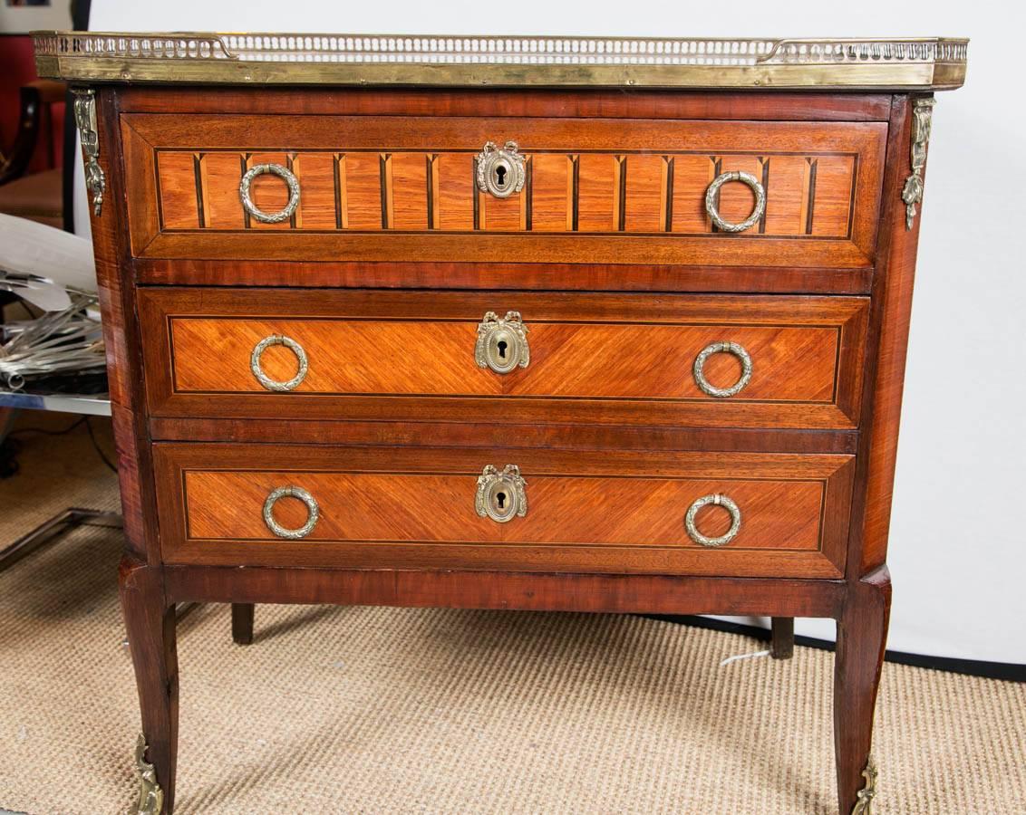Pair of French Louis XVI Style Chests 5