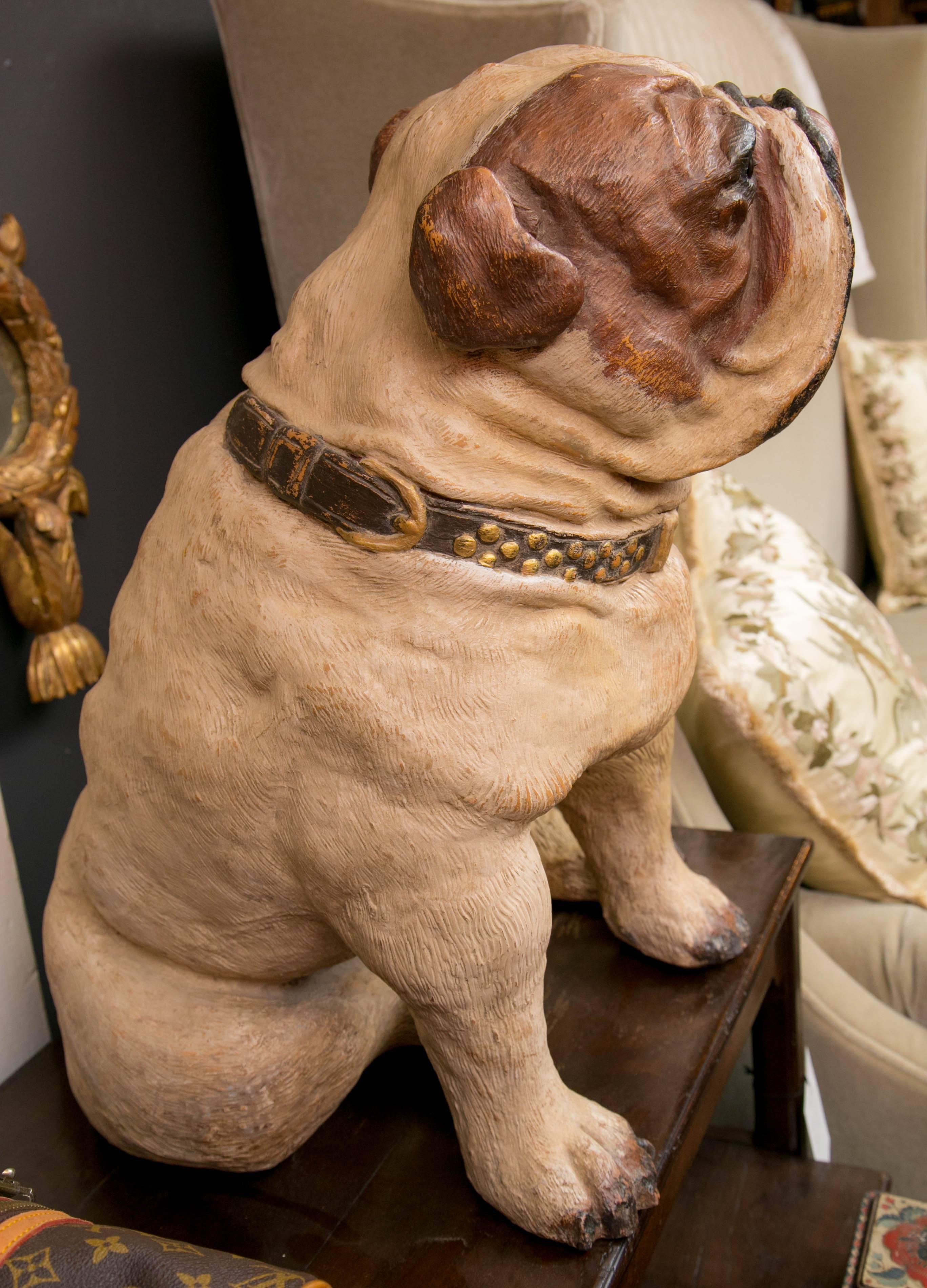 english bulldog statue for sale
