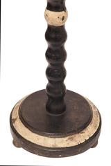 Pair of Italian Lacquered Candlesticks