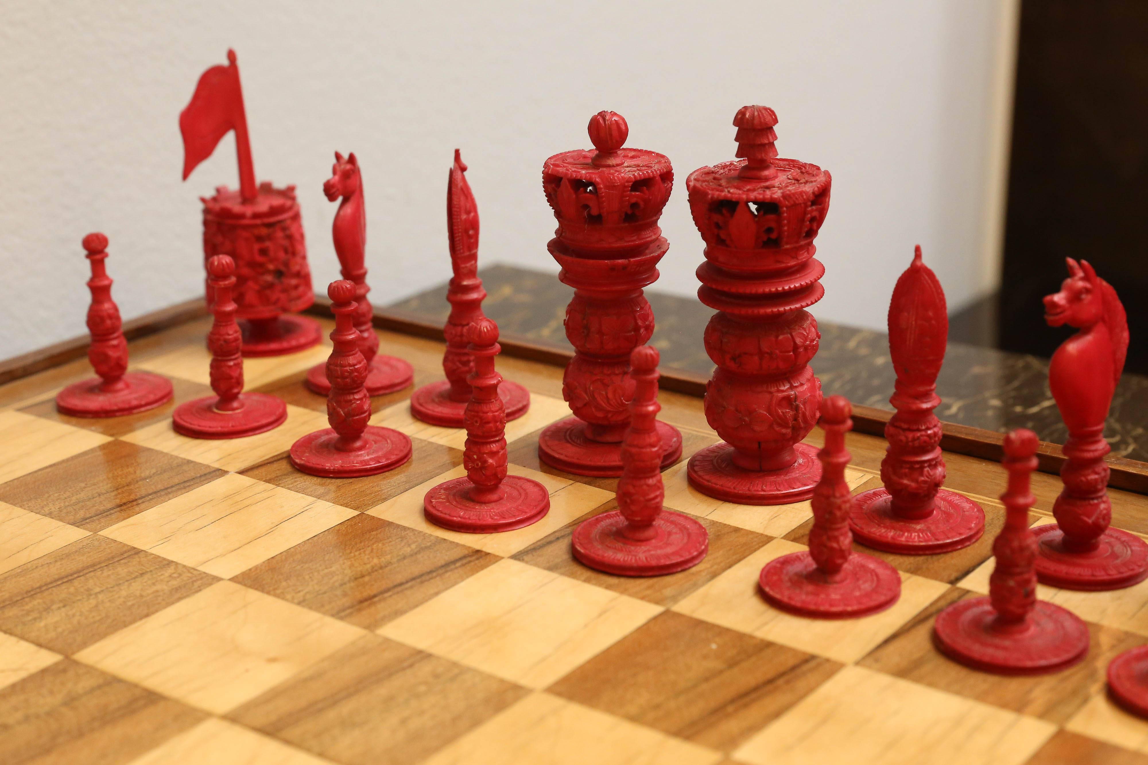 Chess Set In Good Condition In Houston, TX