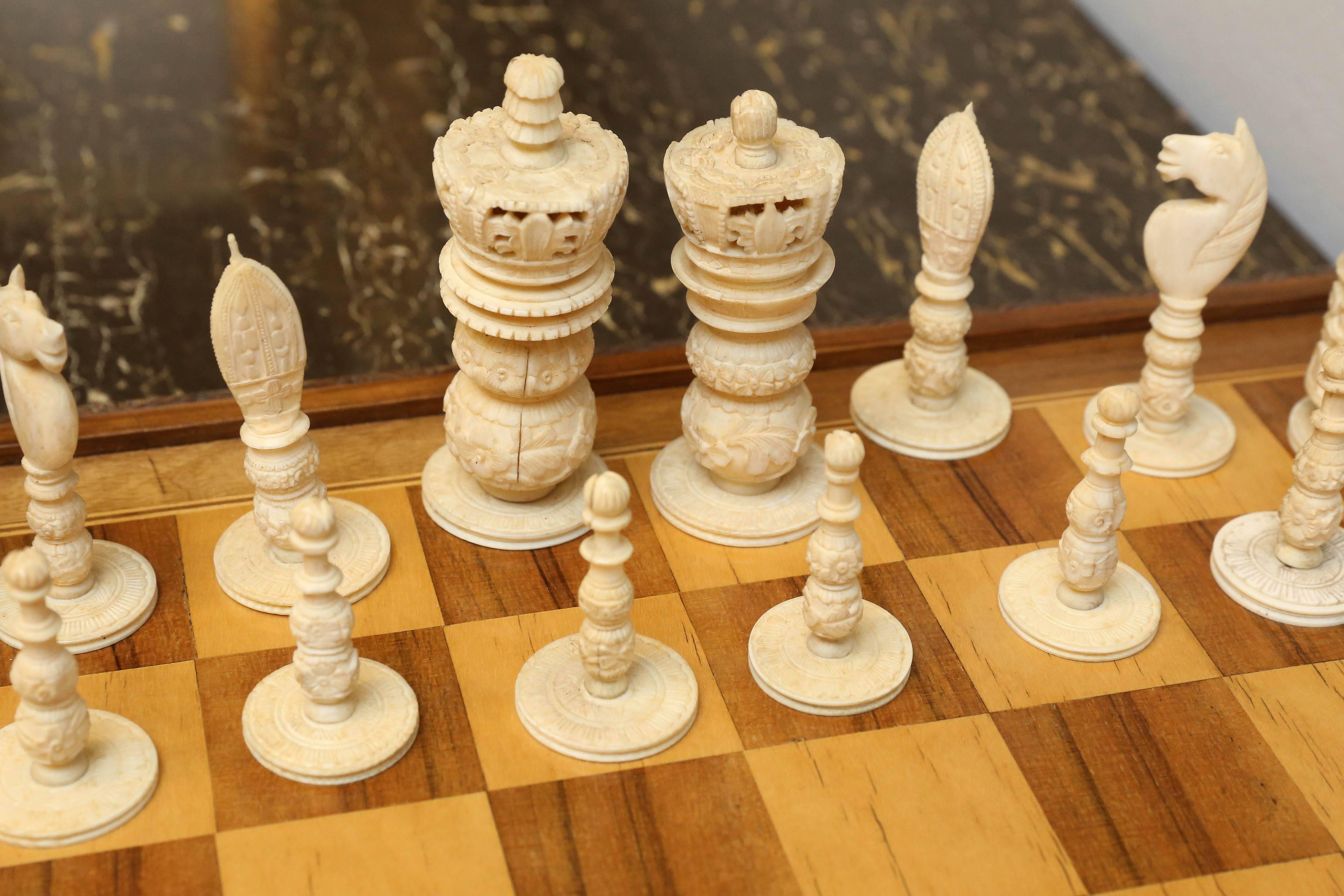 19th Century Chess Set