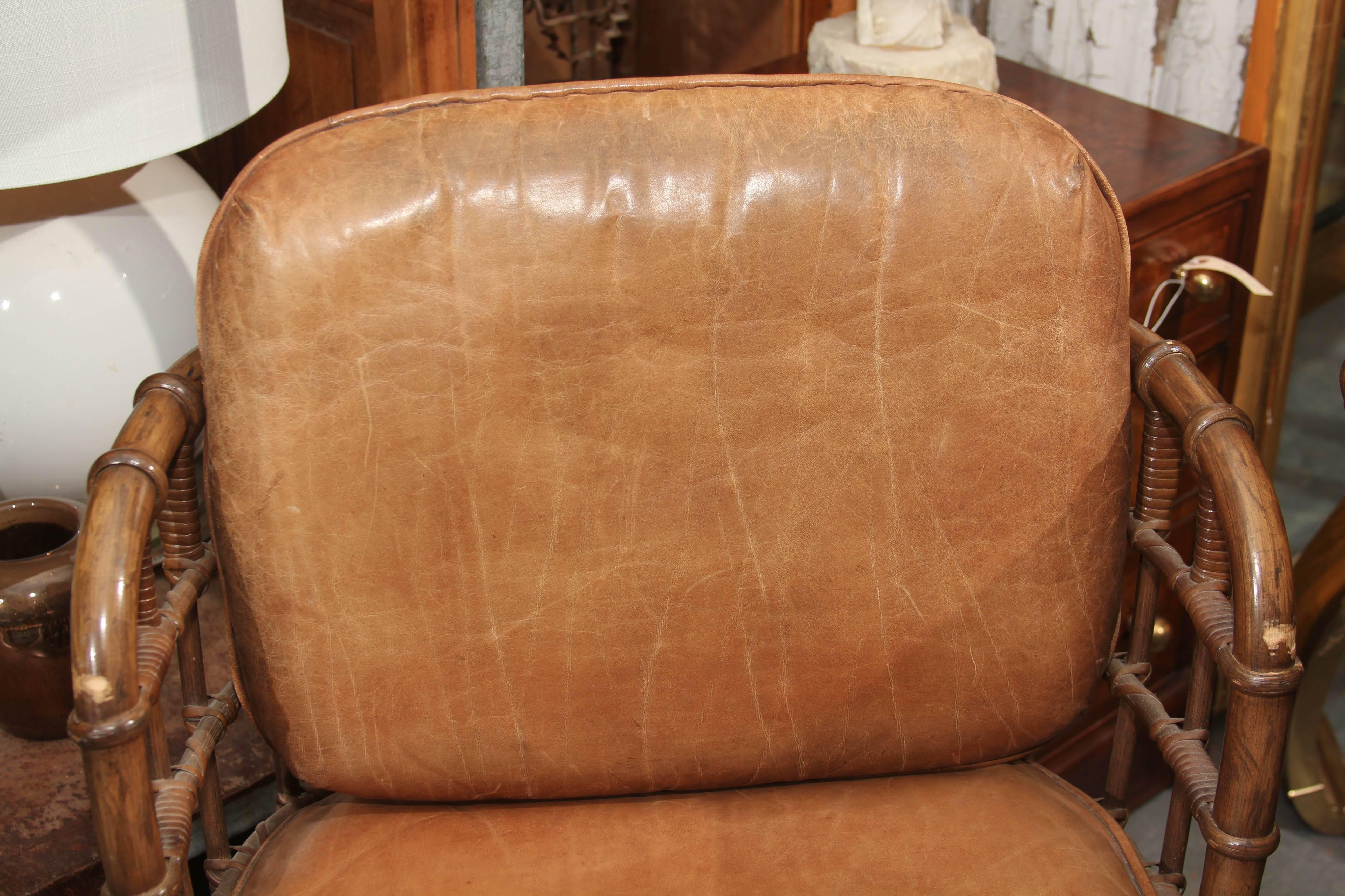 Pair of Maguire Swivel Chairs 4