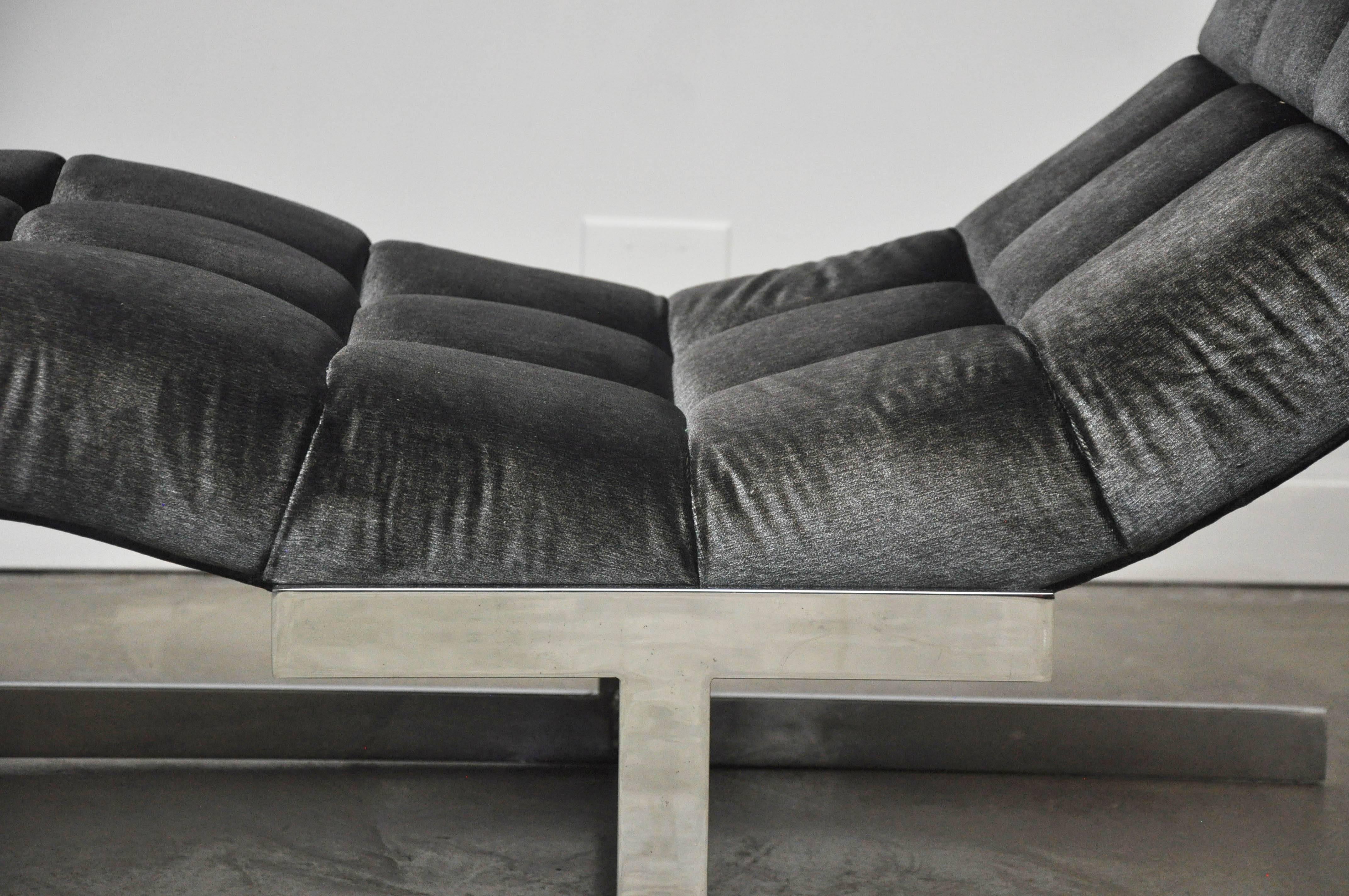 Mid-Century Modern Milo Baughman Chaise