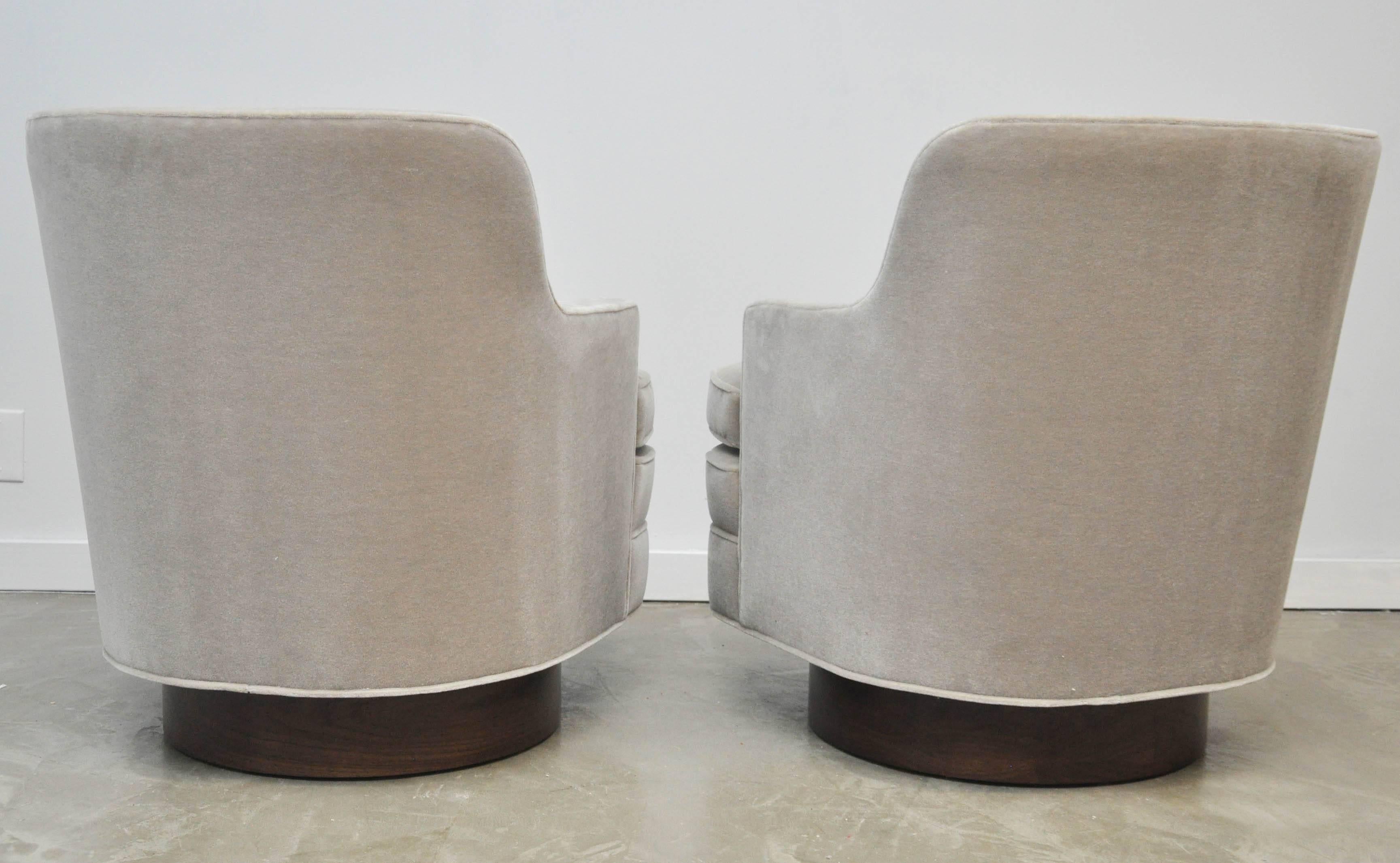 Dunbar Swivel Chairs by Edward Wormley 1