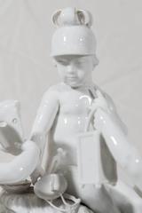 Antikes Hochst Porzellan Höchster Porzellan Gruppe des Handels