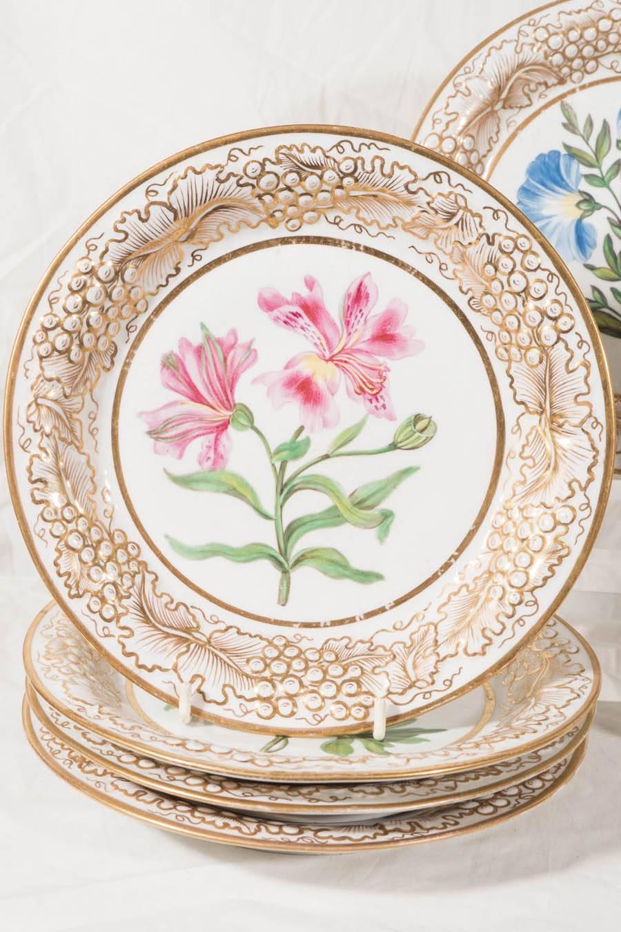 Bardith has been in business for 52 years. This service is one of the most beautiful that we have ever owned. Made by a small, but important, English factory, Wilson, which made some of the finest porcelains and pottery of the early 19th century.