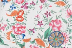 Antique Porcelain Tobacco Leaf Dishes