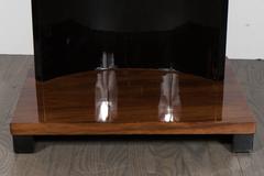 Streamline Art Deco Machine Age End Table by the Modernage Company