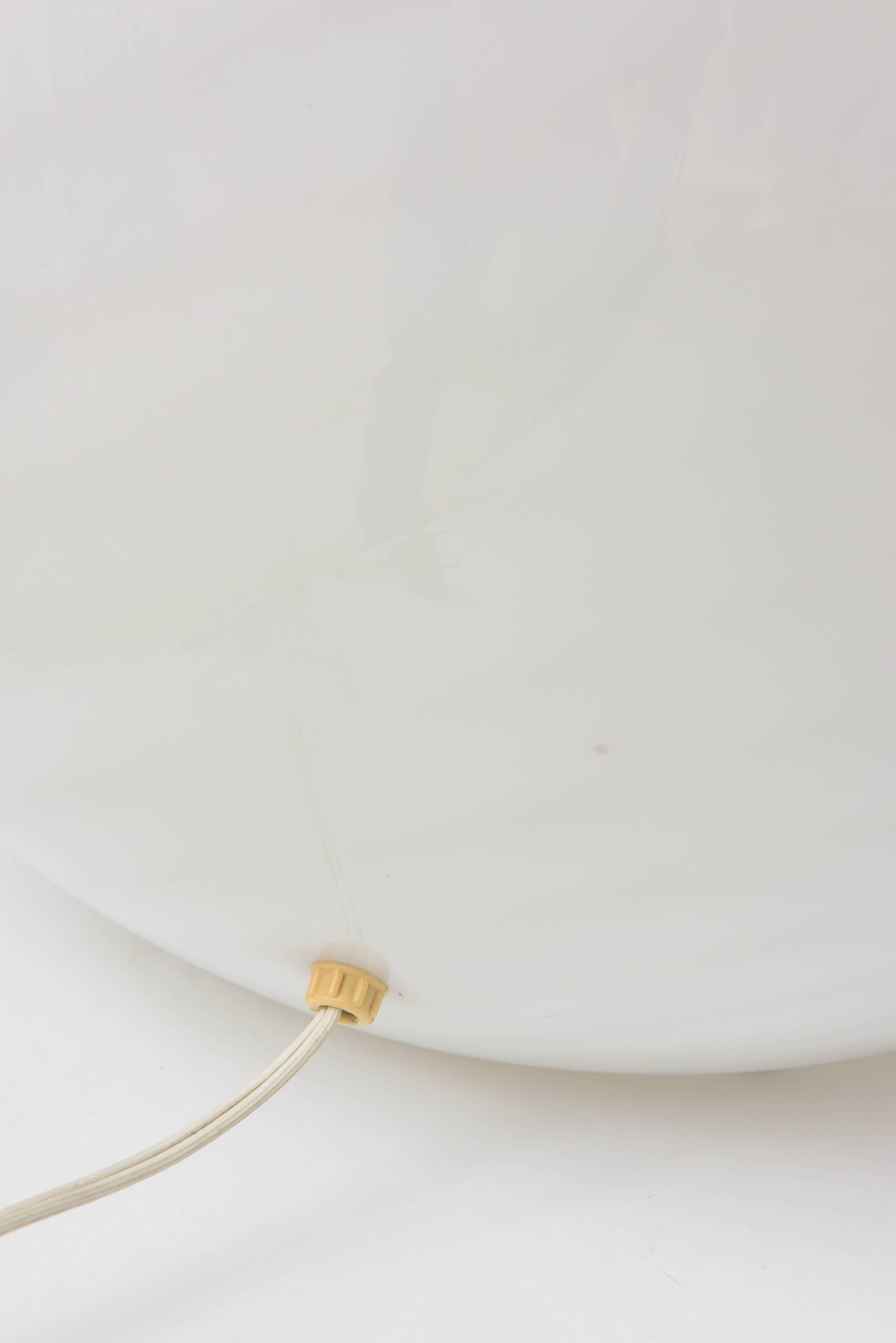 Fin du 20e siècle Lampe œuf géante Vetri Murano en vente