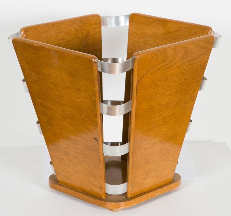 Art Deco Waste Paper Basket by JacquesEmile Ruhlmann at 1stDibs art