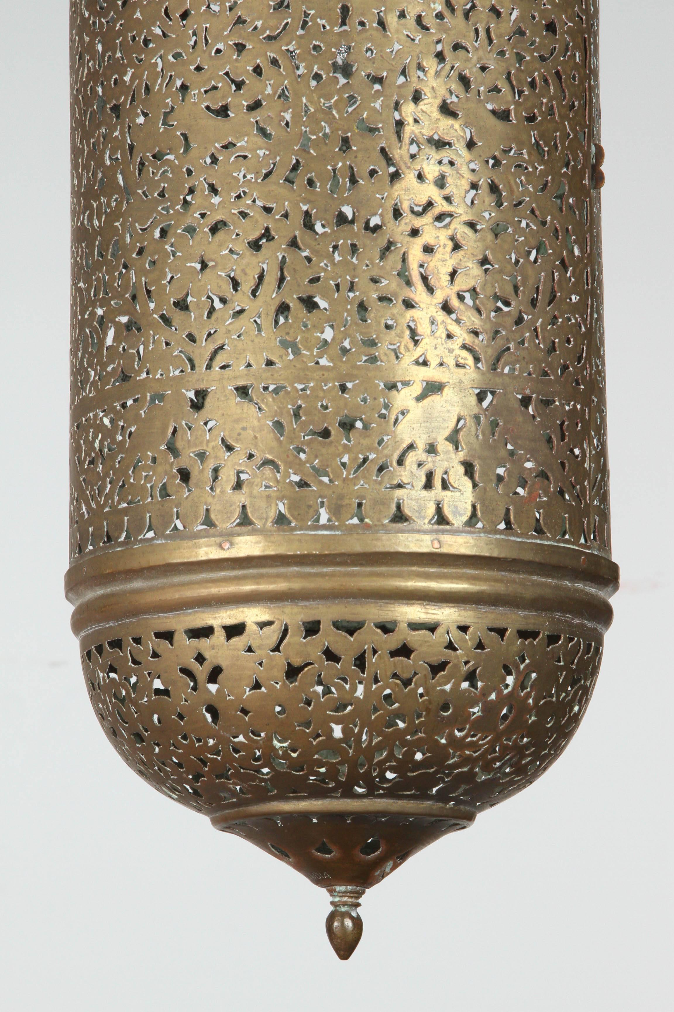 brass moroccan pendant light