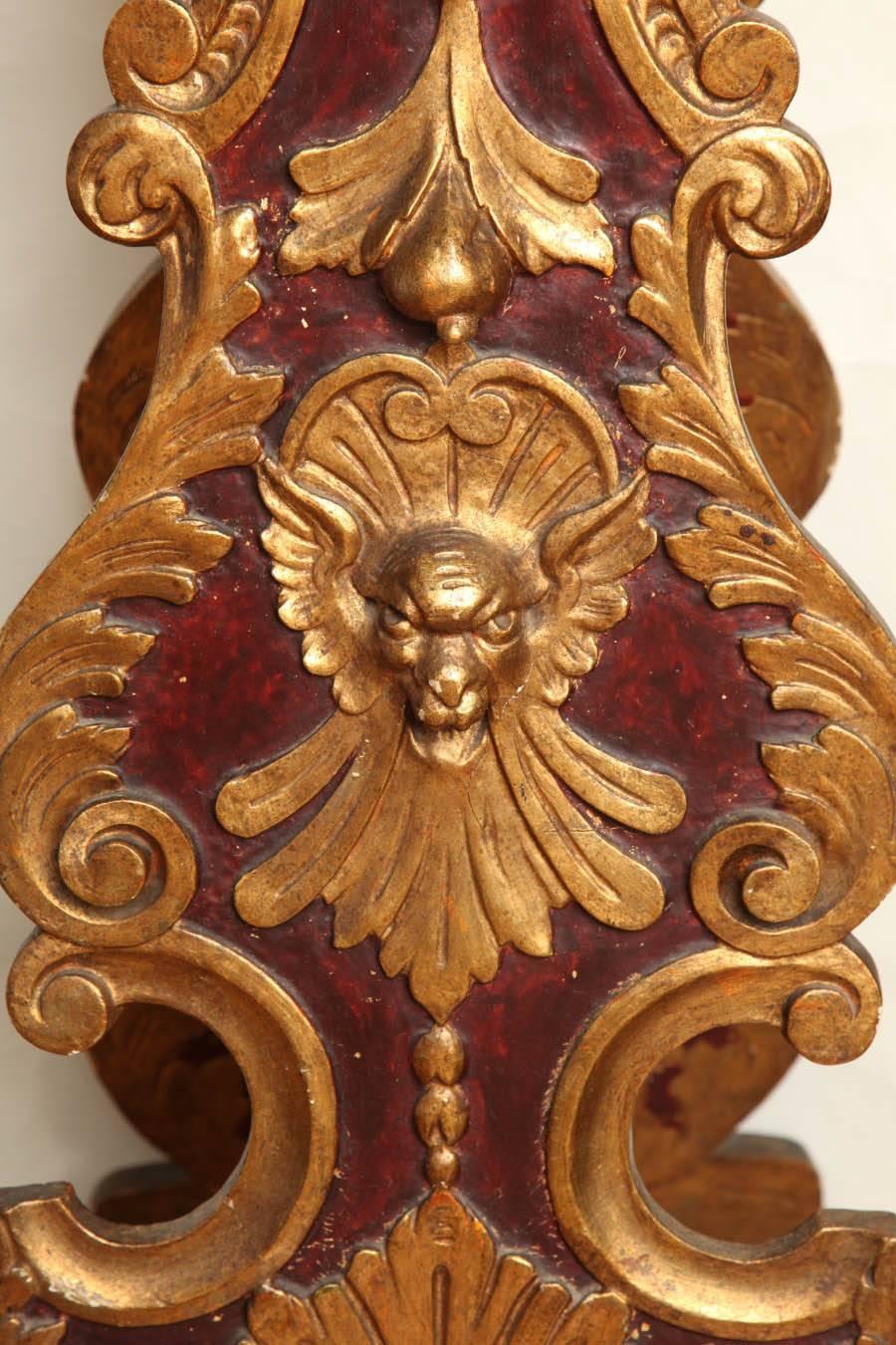 An Italian Baroque Style Carved Wood Pedestal 2