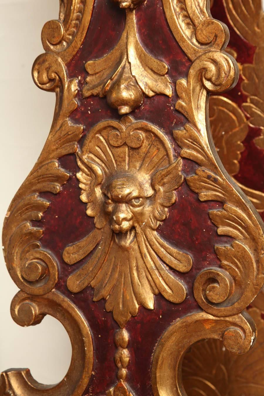 An Italian Baroque Style Carved Wood Pedestal 5