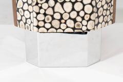 Caja tocador Gene Jonson & Robert Marcius con tapa de hueso y madera exótica