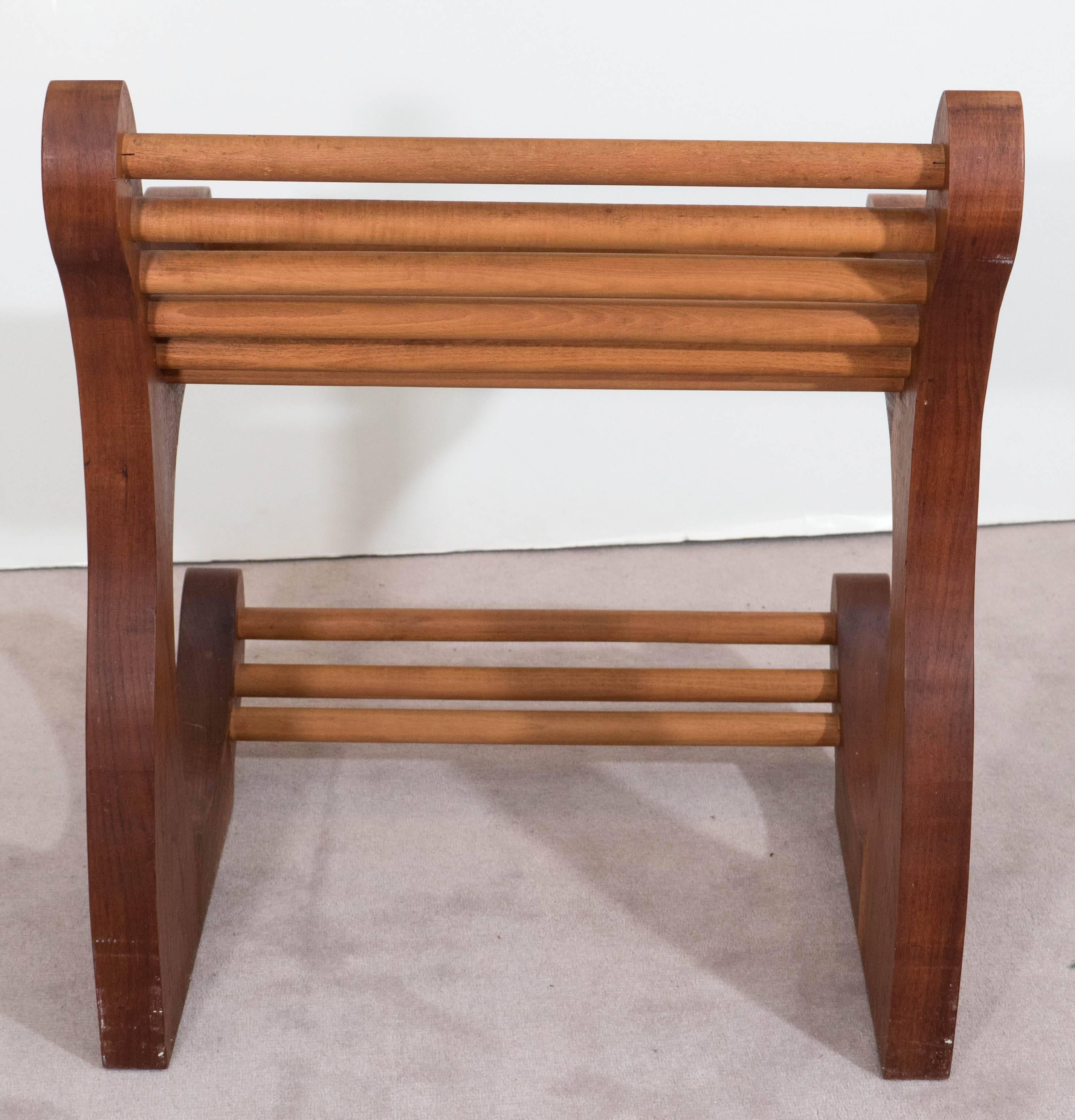 Curved Wooden Dowel Chair For Sale at 1stDibs curved dowel, curved