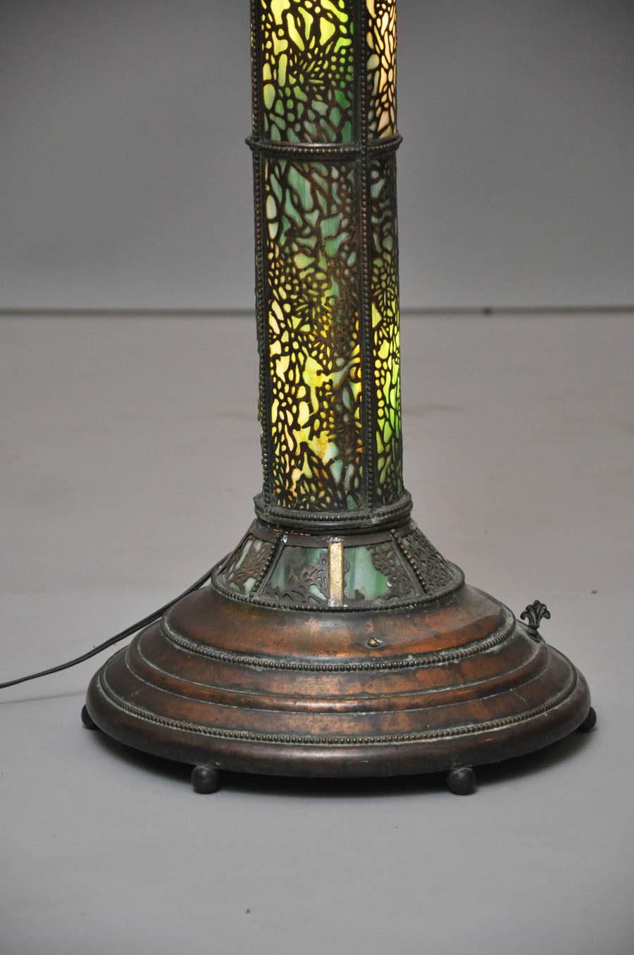 floor lamp stained glass