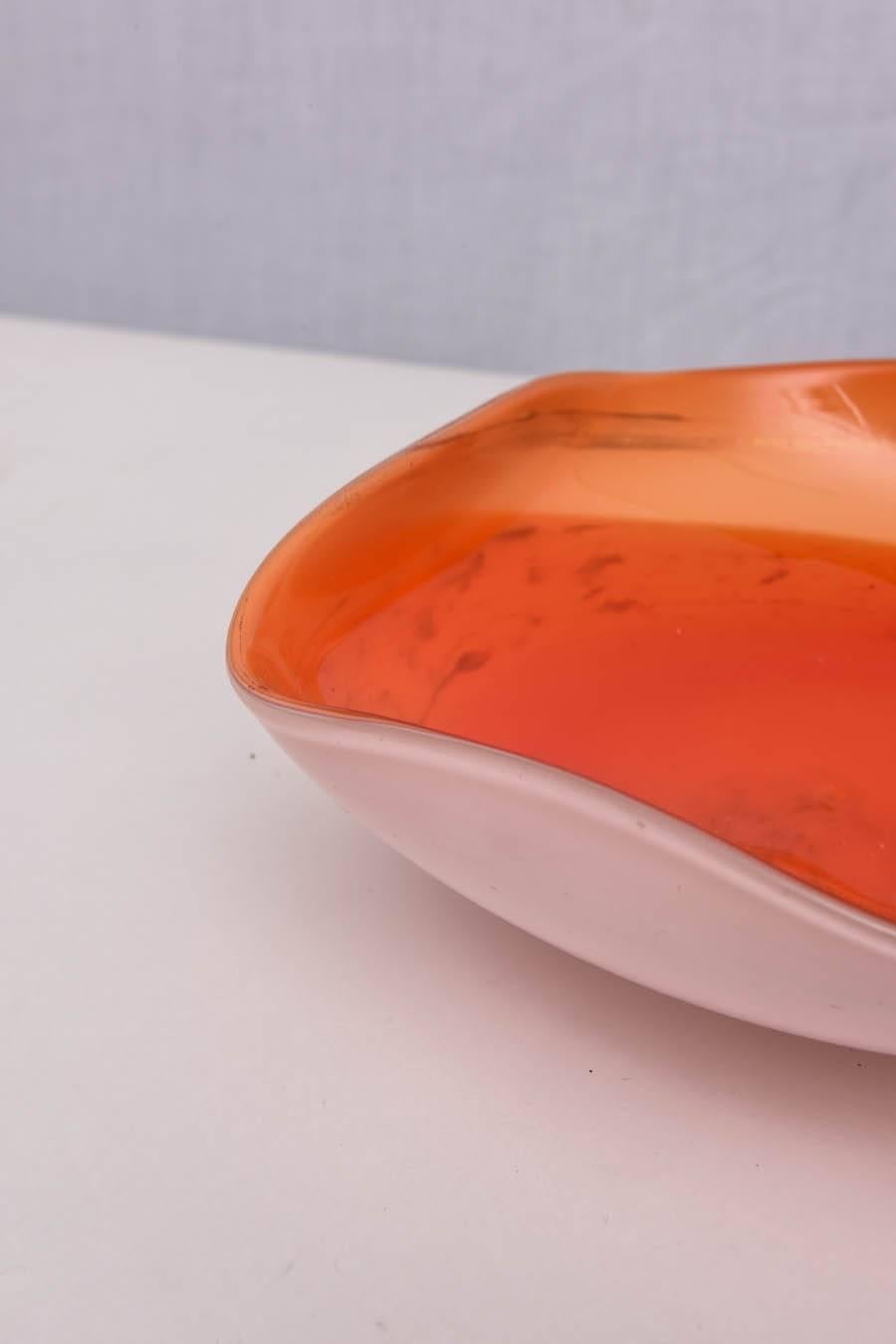 Camer Glass Decorative Bowl, USA, 1970s 2