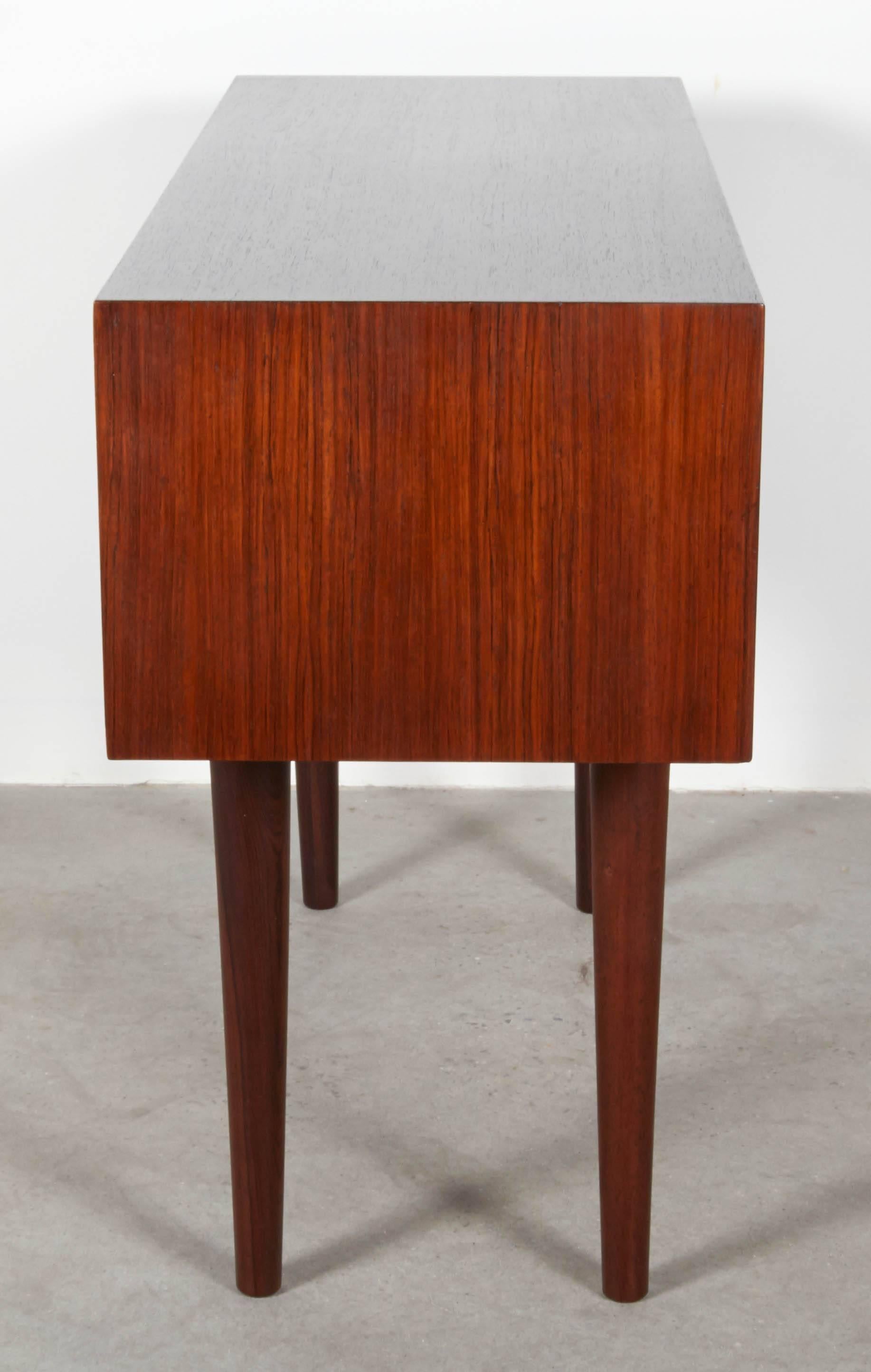 Oiled Mid Century Rosewood Side Table by Kai Kristiansen