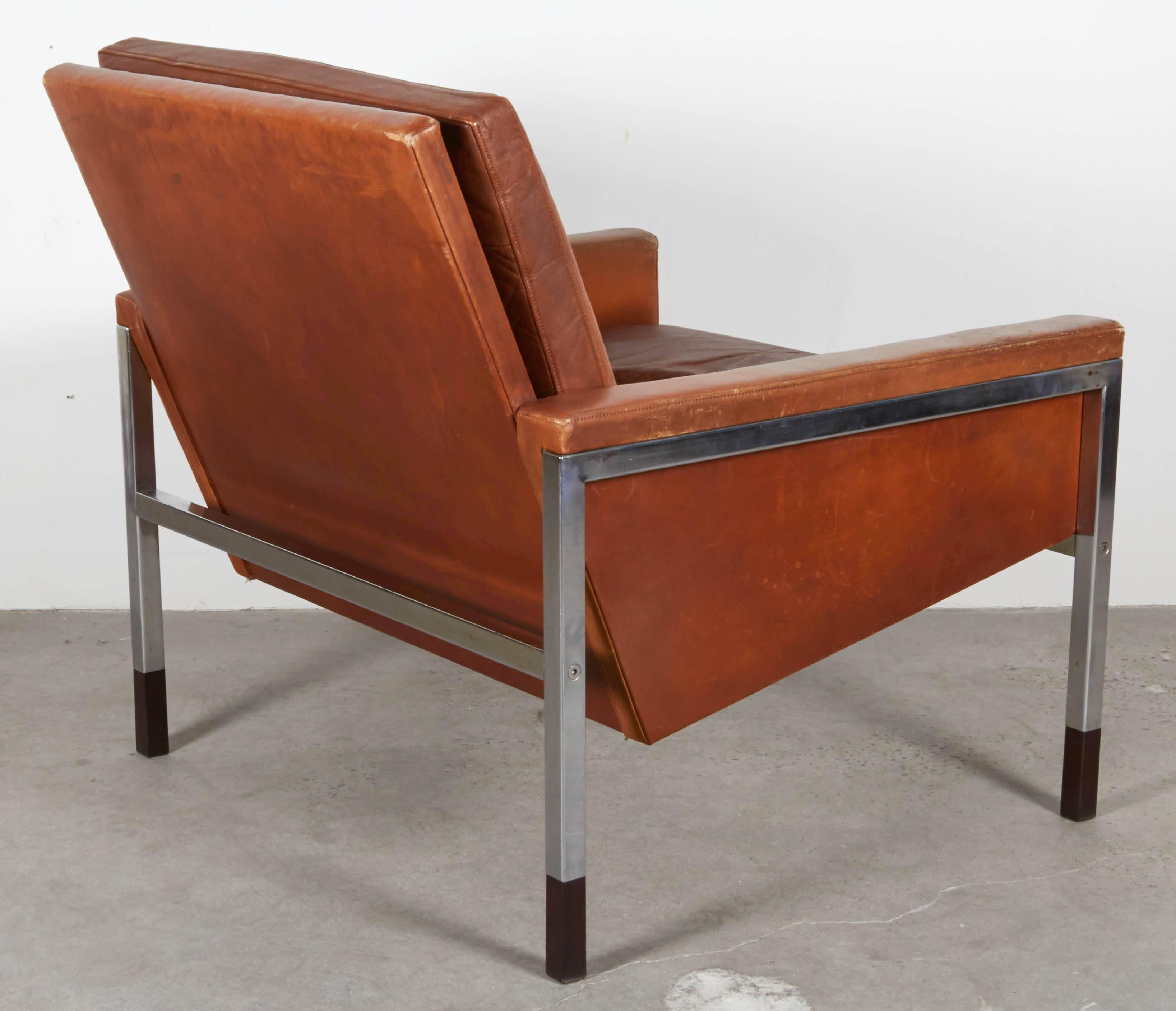 Mid-20th Century Leather Club Chair by Steen Ostergaard, 1961