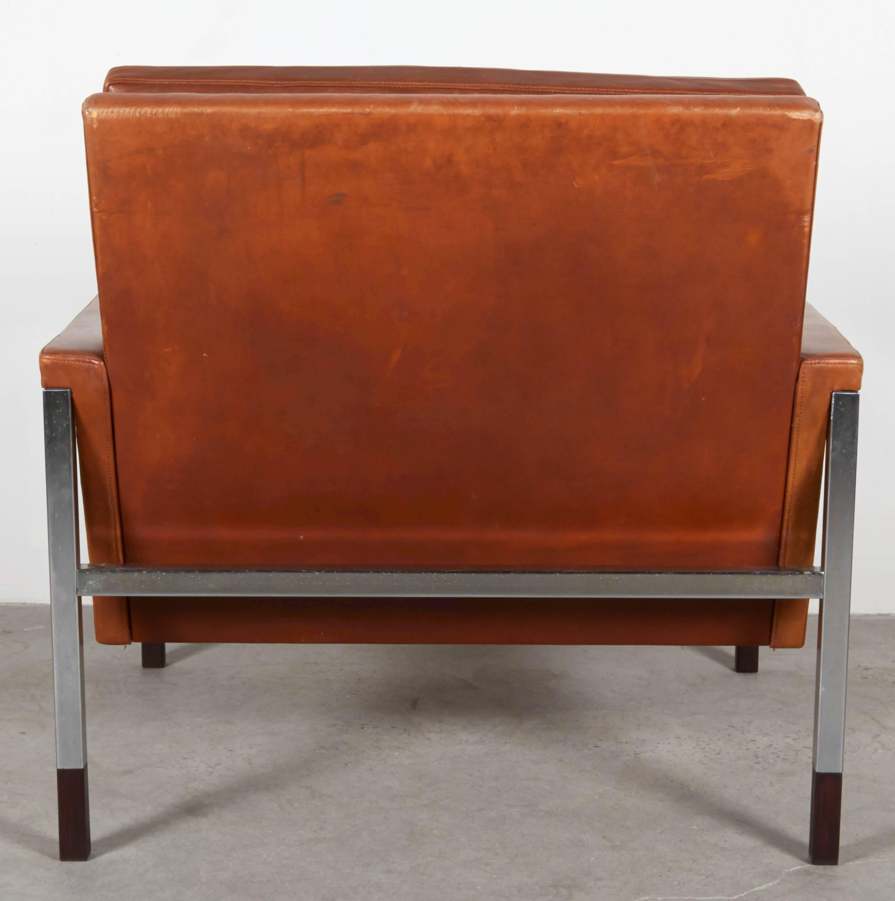 Leather Club Chair by Steen Ostergaard, 1961 1