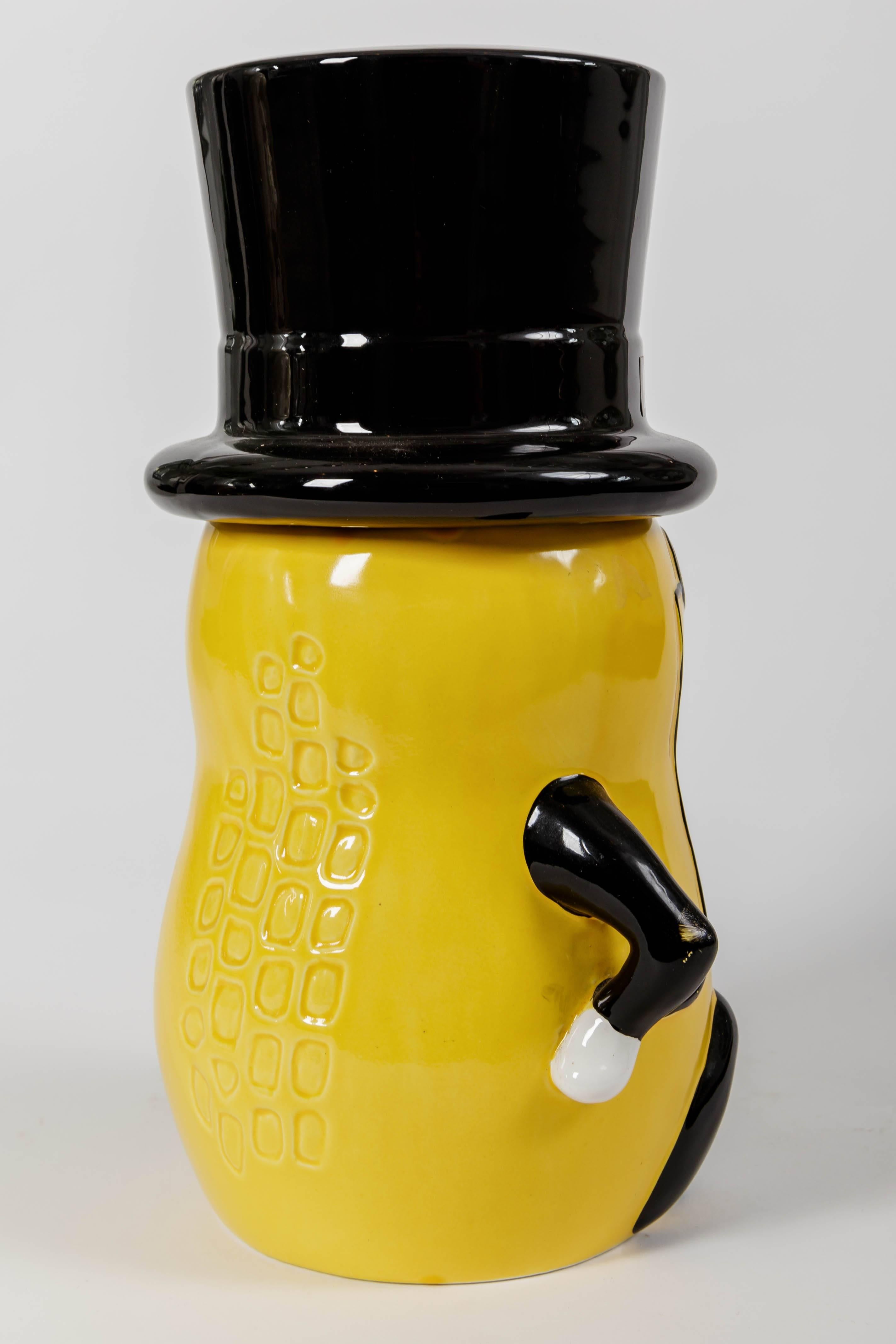mr peanut cookie jar value