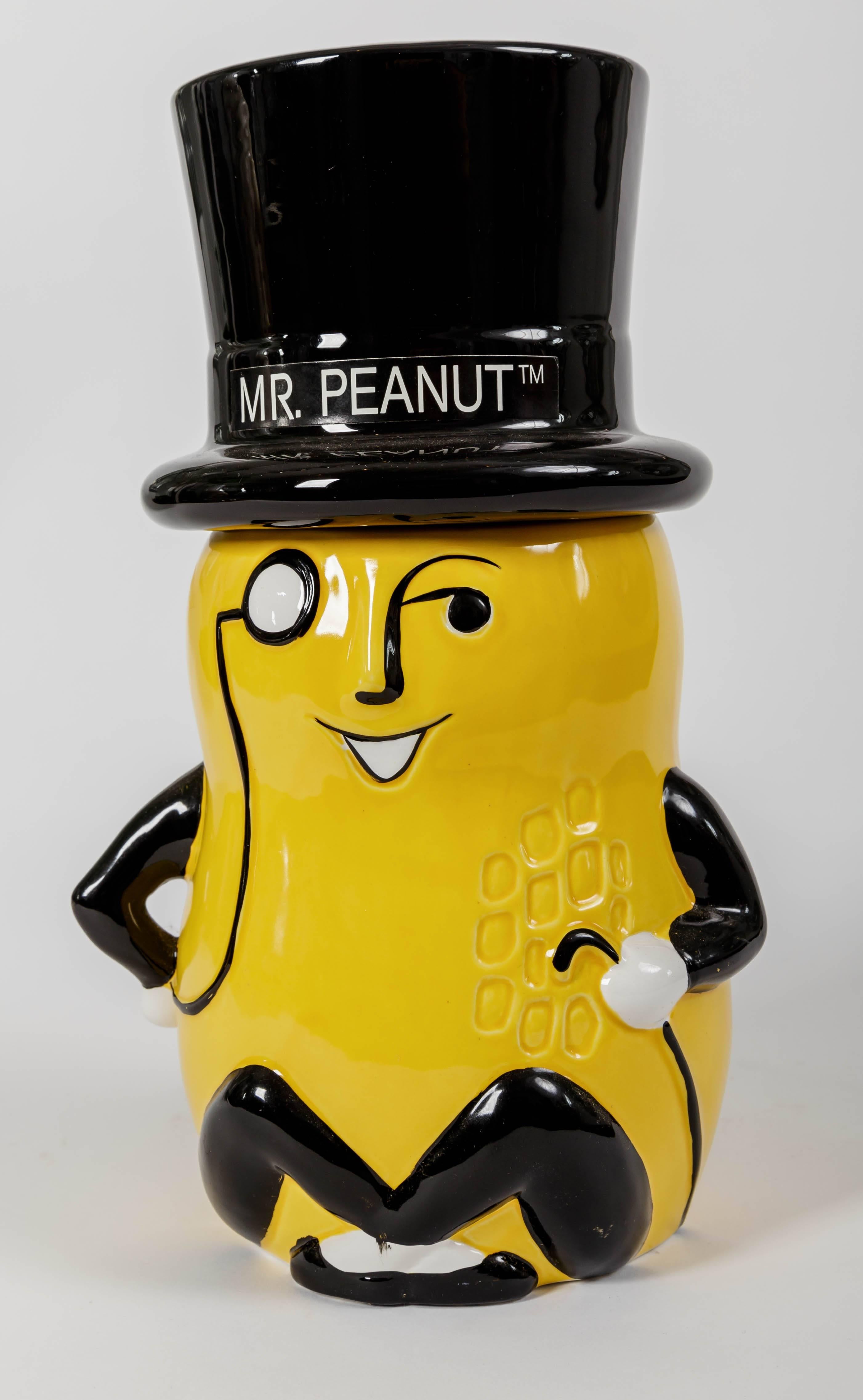 American Vintage Peanut Man Cookie Jar