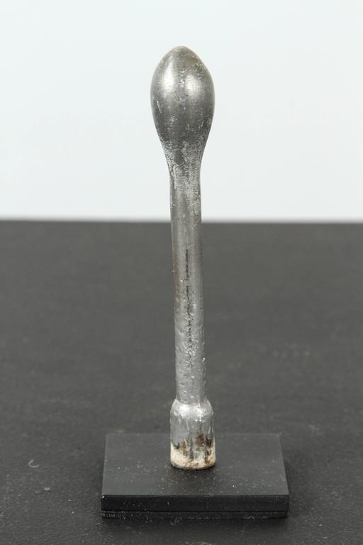 Collection of Six Industrial Vintage Metal Balloon Molds For Sale at